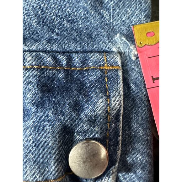 Coperni Cargo Skirt Medium Wash Denim Button Flap Pockets Mini A-Line Blue 4 - Picture 6 of 13